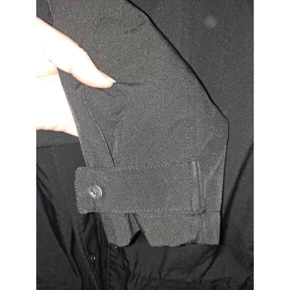 Calvin Klein Women's Black Water Resistant Wind Protection Utility Jacket Size L - Picture 6 of 14